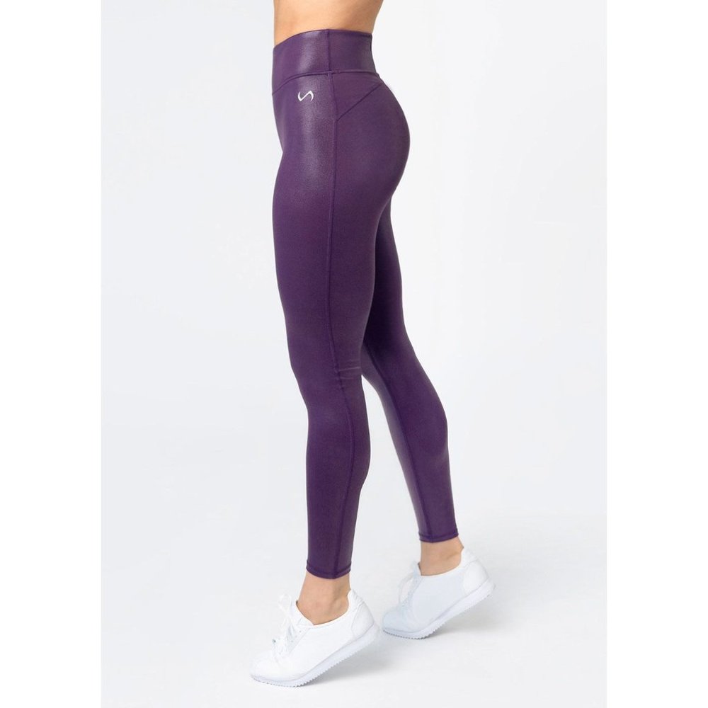 TLF Diamond High-Waisted Legging SHINY PURPLE